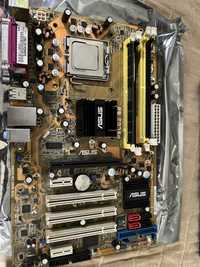 Motherboard + Processador Intel Core 2 Duo