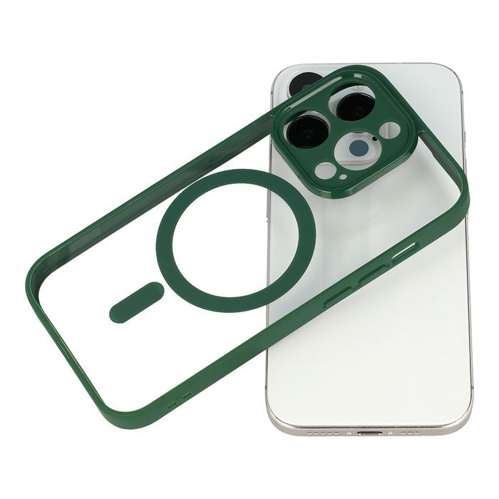 Acrylic Color Magsafe Case Do Samsung Galaxy S24 Zielony
