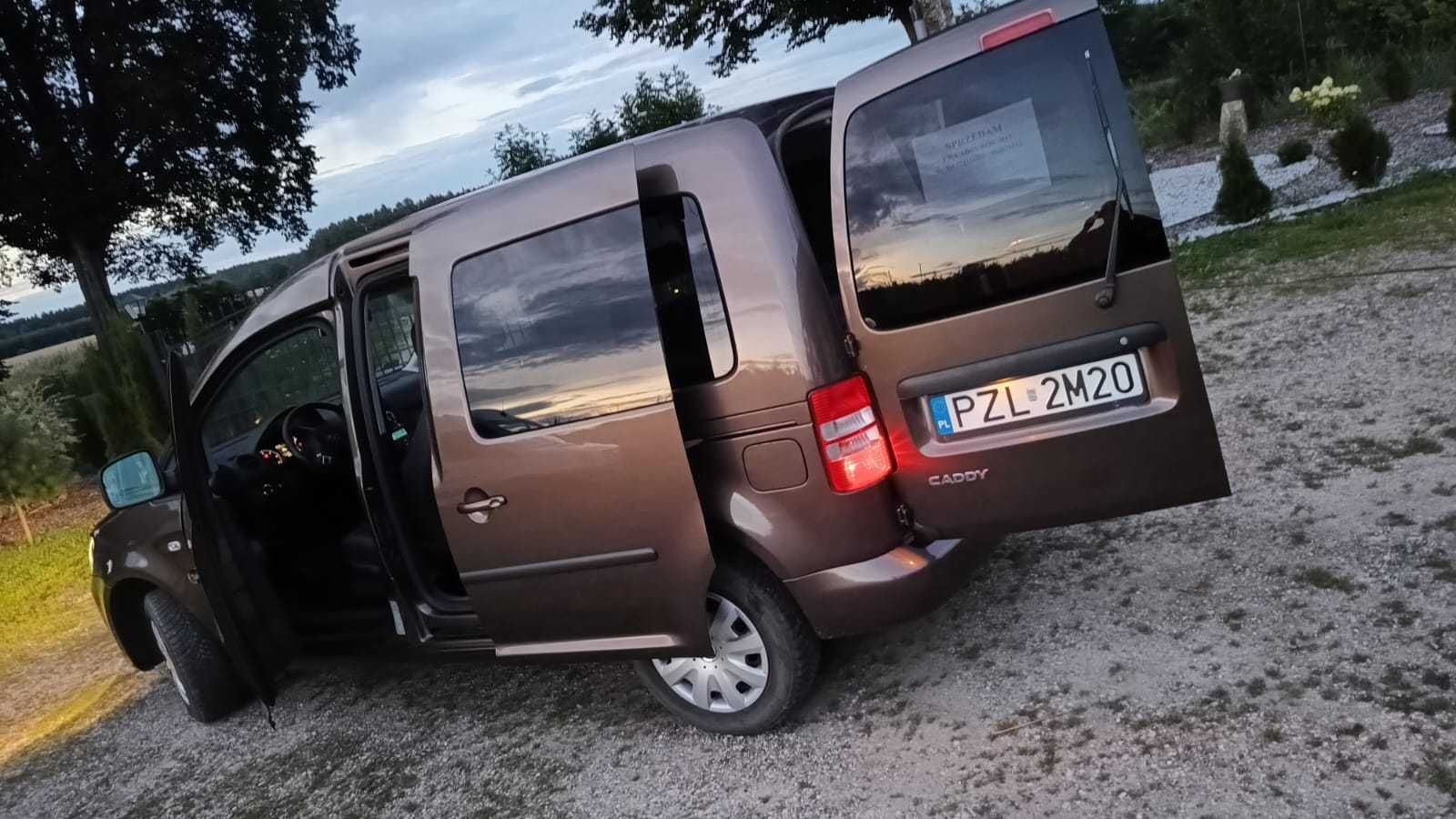 VW CADDY pierwszy właściciel zadbany!!!