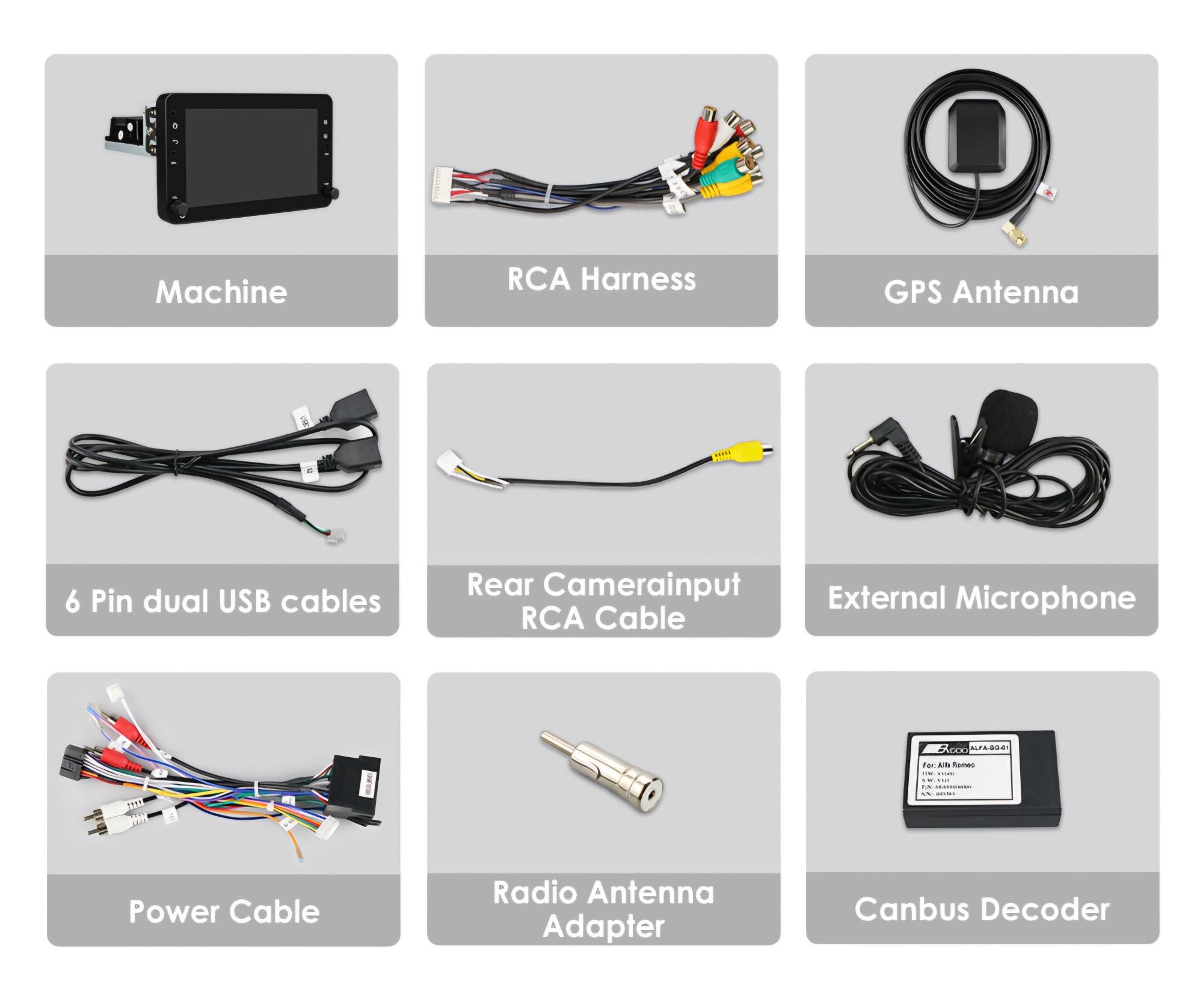 RADIO NAWIGACJA Alfa Romeo 159 A ndroid navi gps