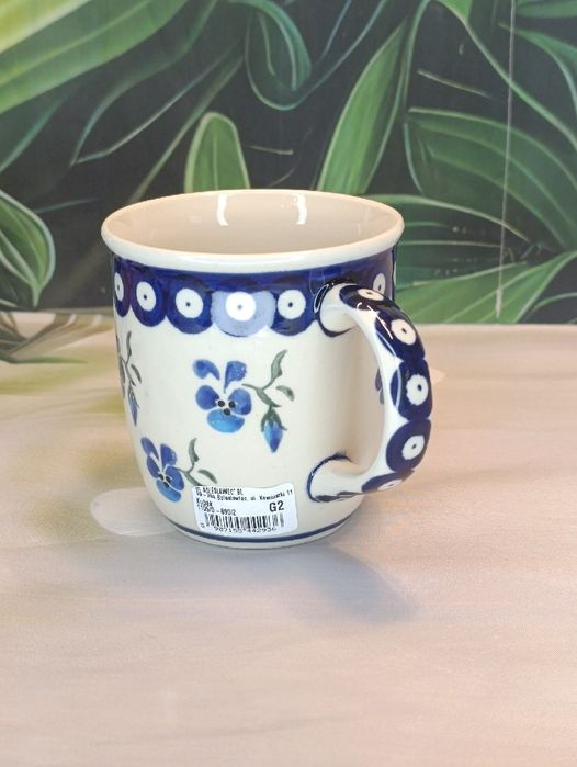 *Kubek ceramiczny Mars Bolesławiec 350 ml ceramika Z.C. Bolesławiec