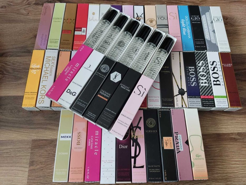 Perfumy 33ml dobra jakość duży wybór