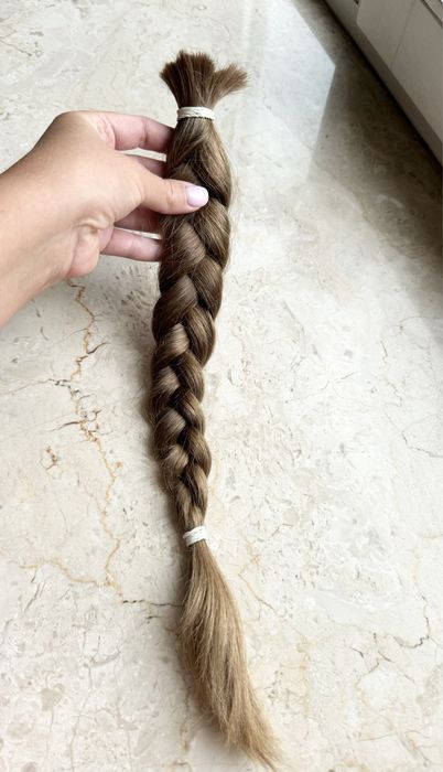 Wlosy dziewicze blond 40 cm 65 gram