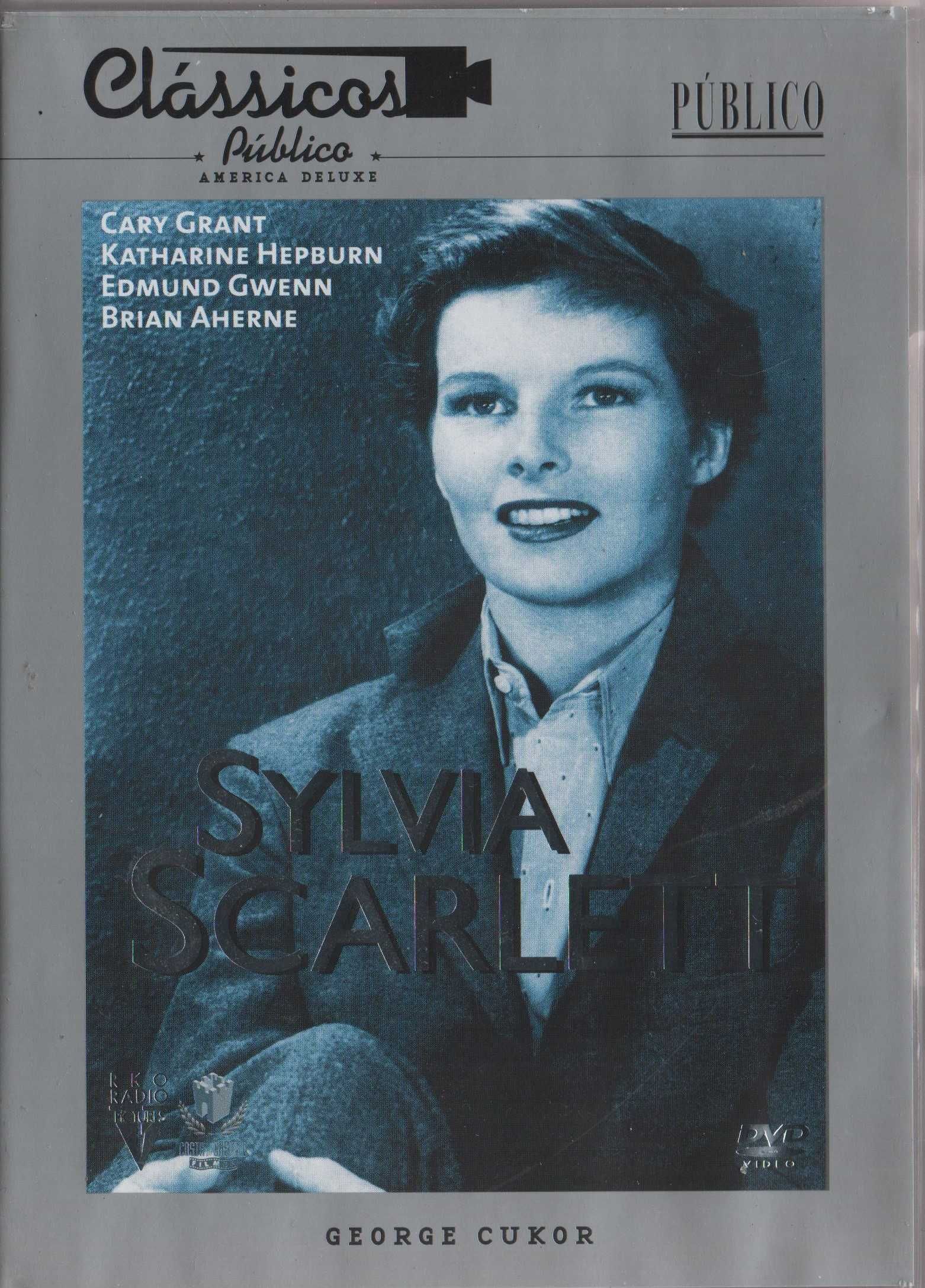 Dvd Sylvia Scarlett - comédia - Katherine Hepburn/ Cary Grant - extras