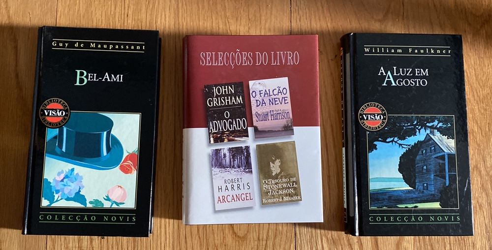 Vários livros novos