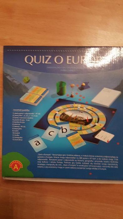 Gra planszowa Quiz o Europie, Alexander Nowa