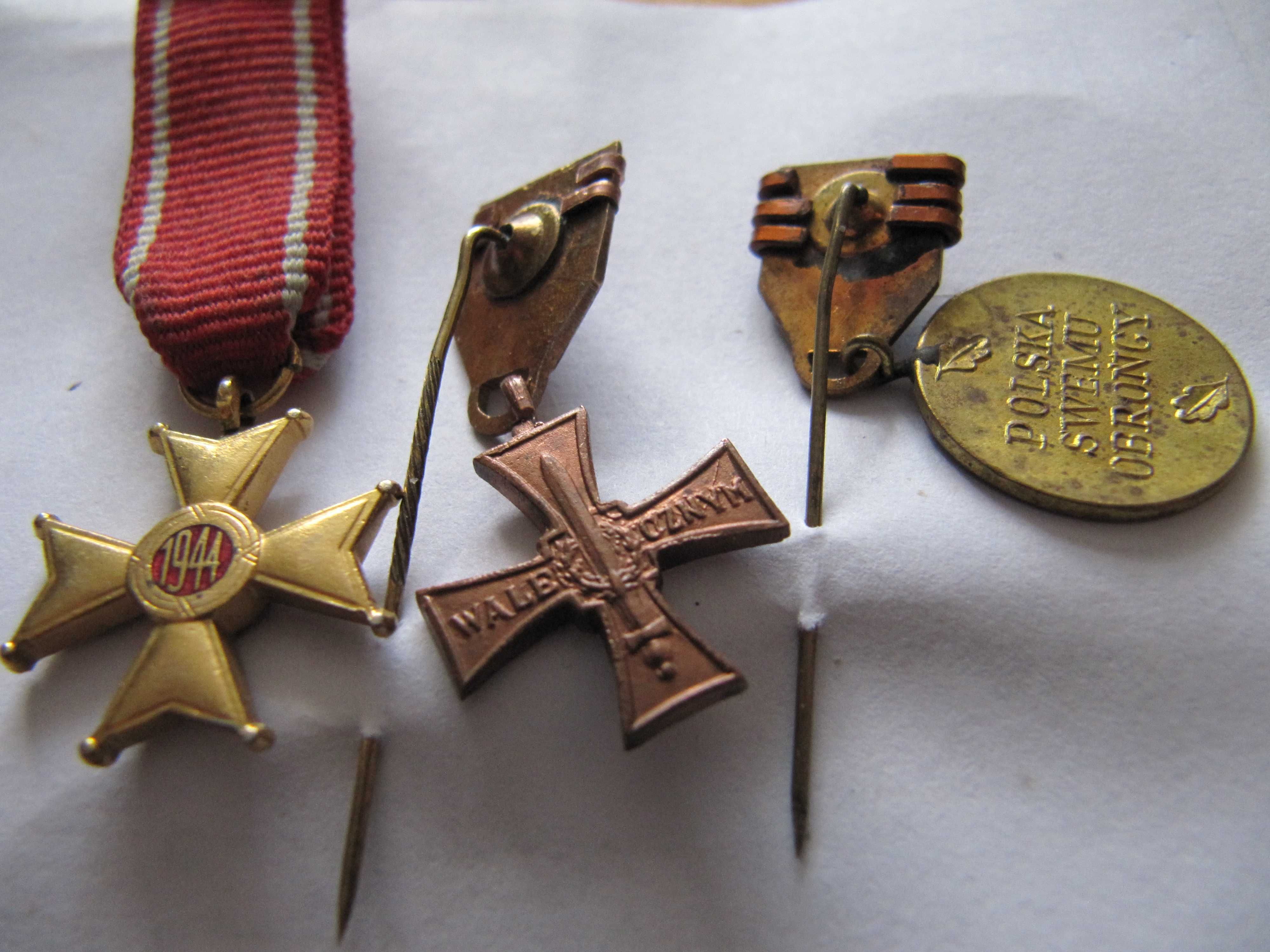 odznaka odznaczenie baretka krzyż medal ! nie niemieckie