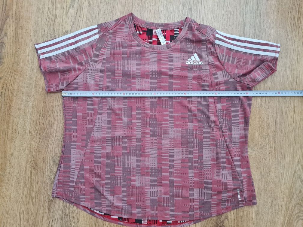 Nowa Koszulka sportowa Adidas Own The Run Primeblue Running Tee (Plus