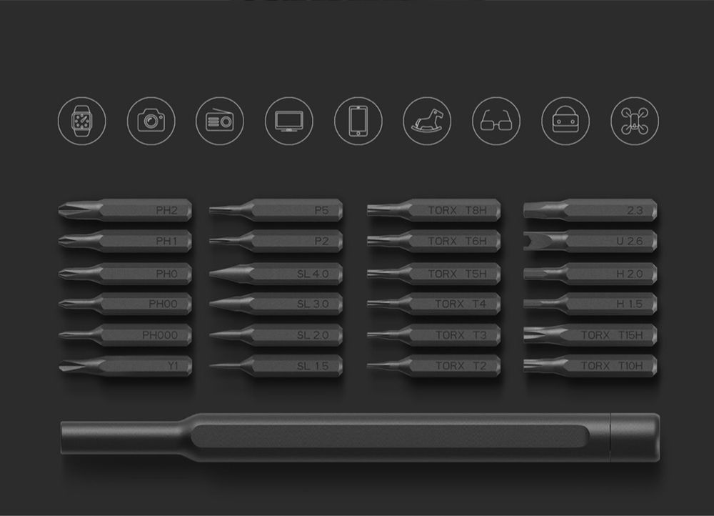 Xiaomi отвертка Screwdriver электрическая механическая Mijia ОРИГИНАЛ