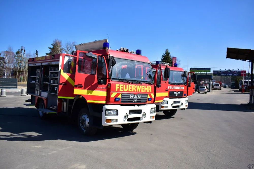 MAN L 80 4x4 Straż Pożarna OSP Wóz Strażacki Firetruck Feuerwehr  L80 4x4 Straż Pożarna OSP Wóz Strażacki Firetruck Feuerwehr