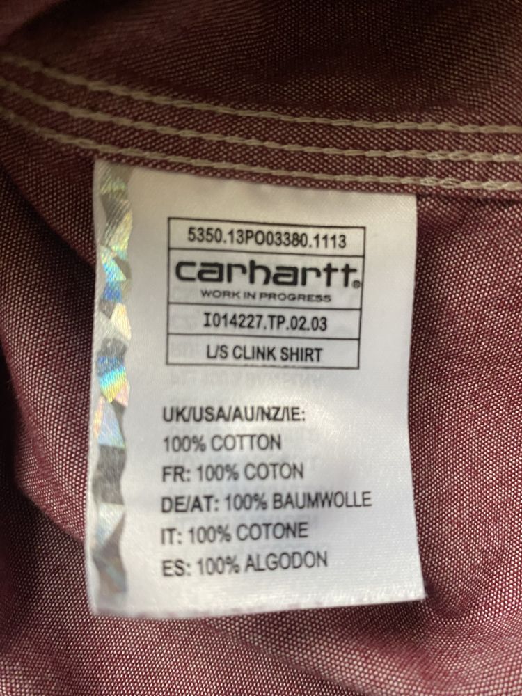 Рубашка carhartt