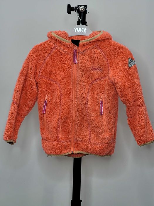 Яскрава флісова дитяча кофта з капішоном для віку 5 років