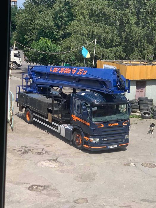 Автовишка послуги оренда 26м, 22 м. Рівне та обл.