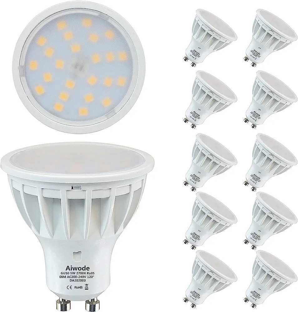 Żarówka Led GU10 5W 600lm ściemnialna 10 sztuk