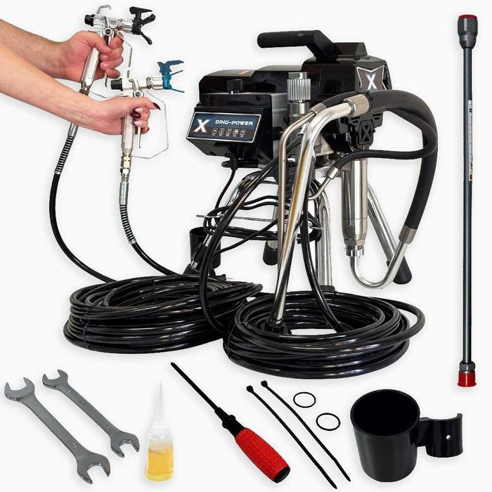 Agregat Malarski DinoPower T40 do Malowania na Dwa Pistolety 4,0 L/min
