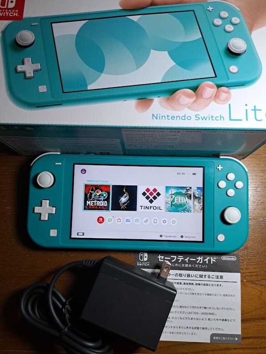 Nintendo switch lite 128gb + kefir + Багато ігор