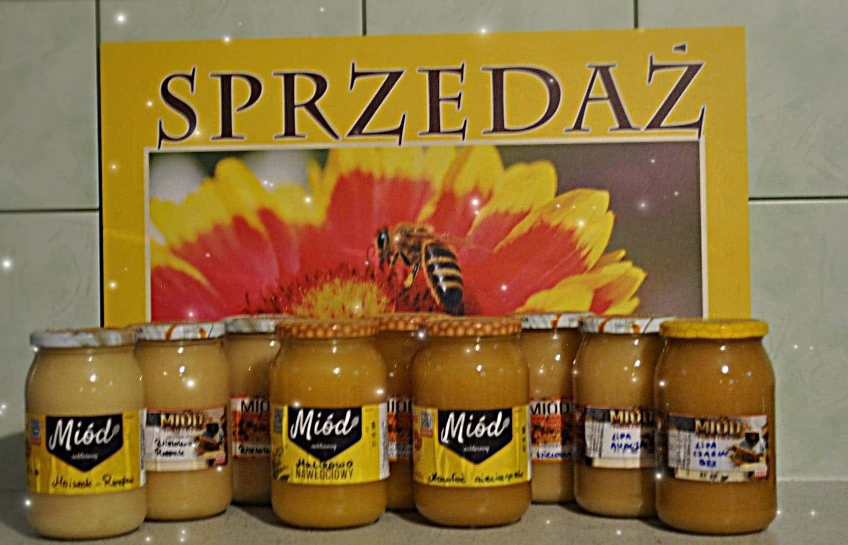 Sprzedam miód z własnej pasieki