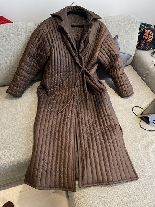 Пальто-пуховик  з подвійним комірцем shypelyk Шипелик