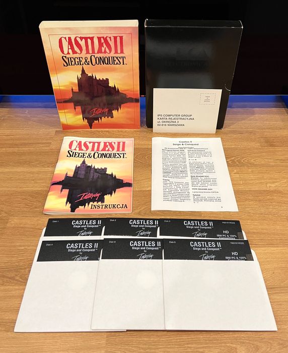 Castles II Siege & Conquest (PC PL 1992) BIG BOX polskie wydanie IPS