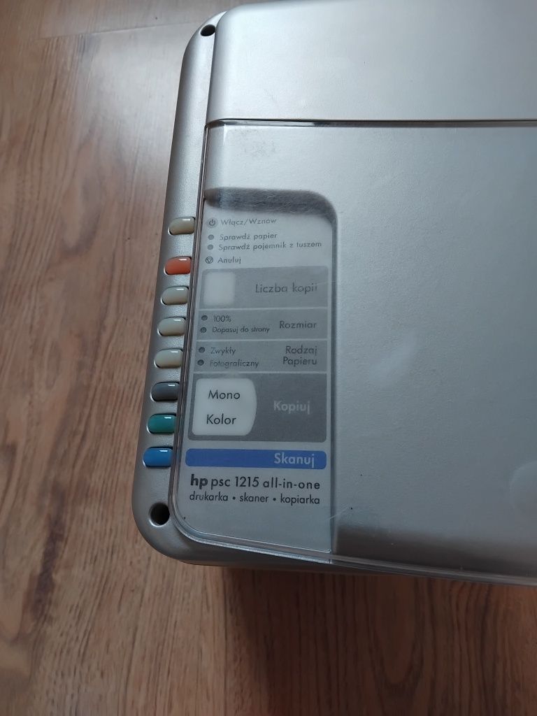 Drukarka Skaner Kopiarka Urządzenie wielofunkcyjne HP PSC 1215