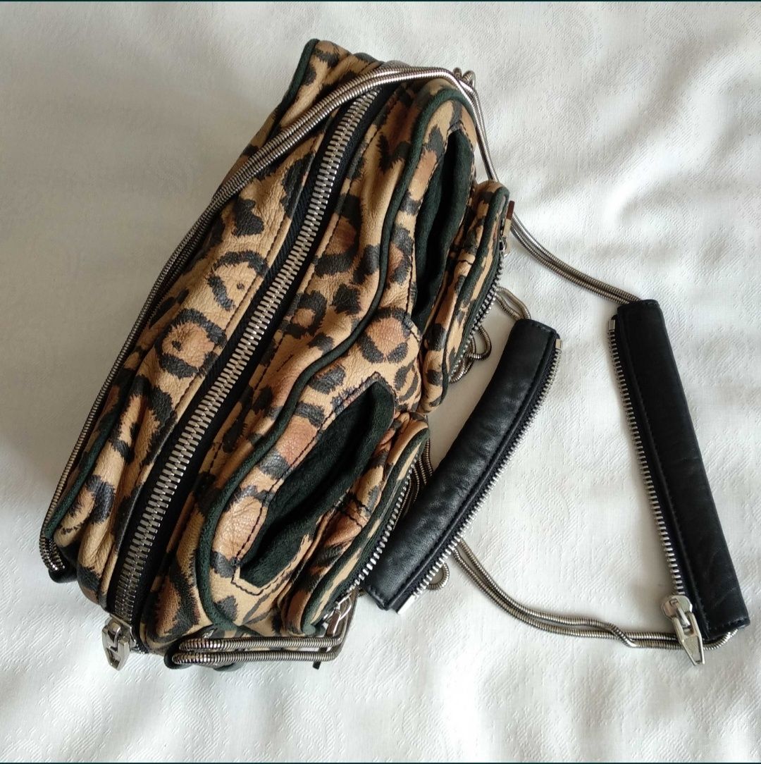 Сумка Alexander Wang Leopard Brenda Shoulder Bag
