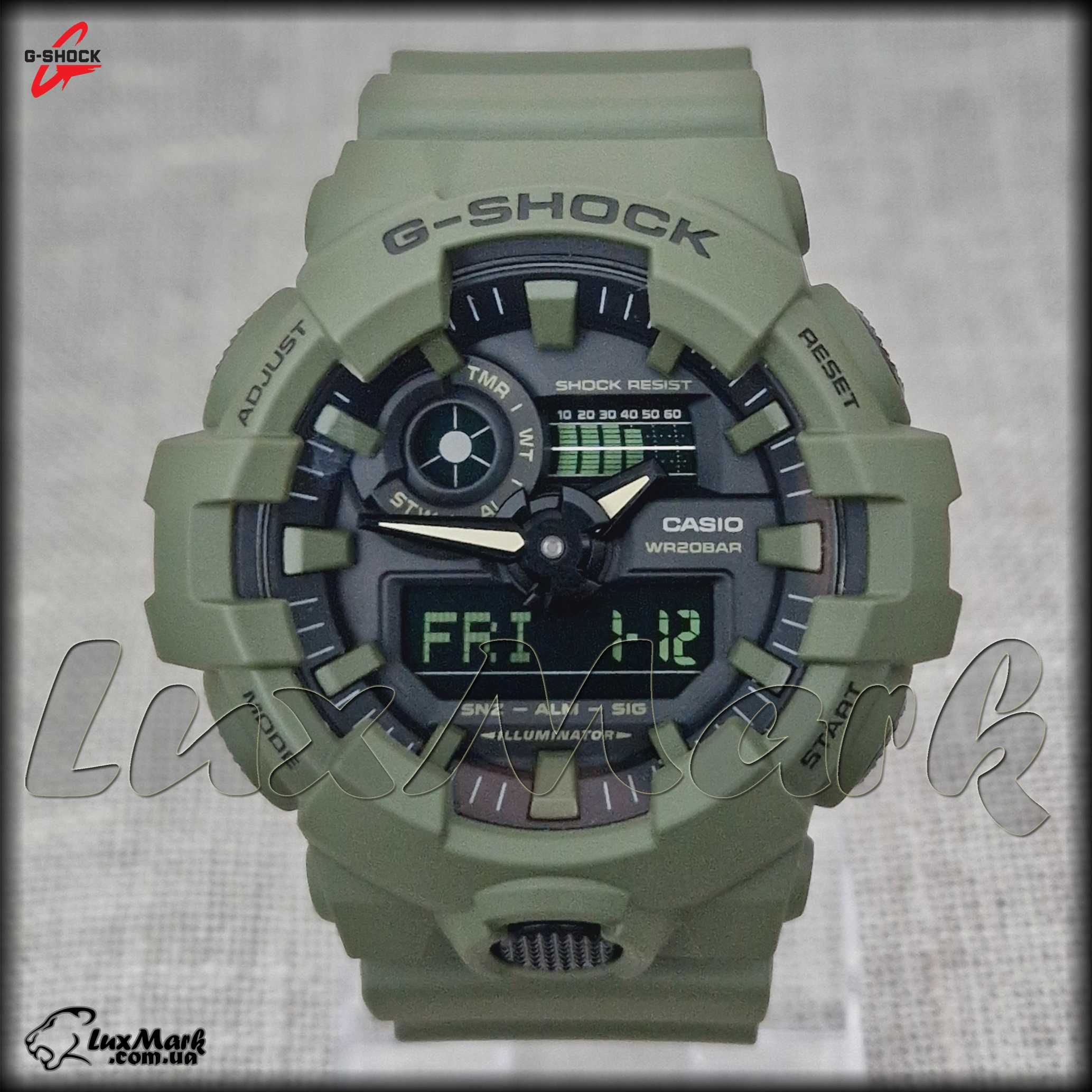 Годинник чоловічий Casio G-Shock GA-700UC-3A Green