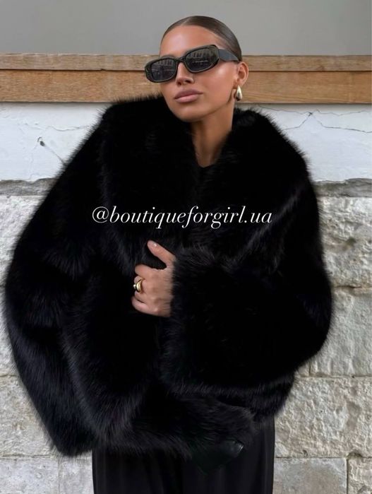 Стильна коротка шуба еко хутро+підкладка шубка 4 кольори