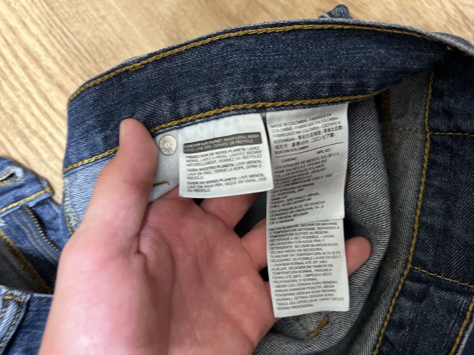 Джинсы Levis синие