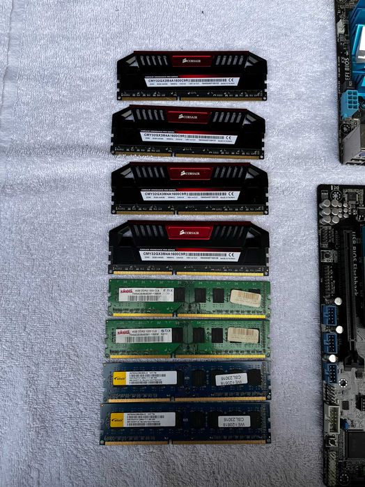 Komputer Lenovo i Medion, dużo części komputerowych - duży zestaw