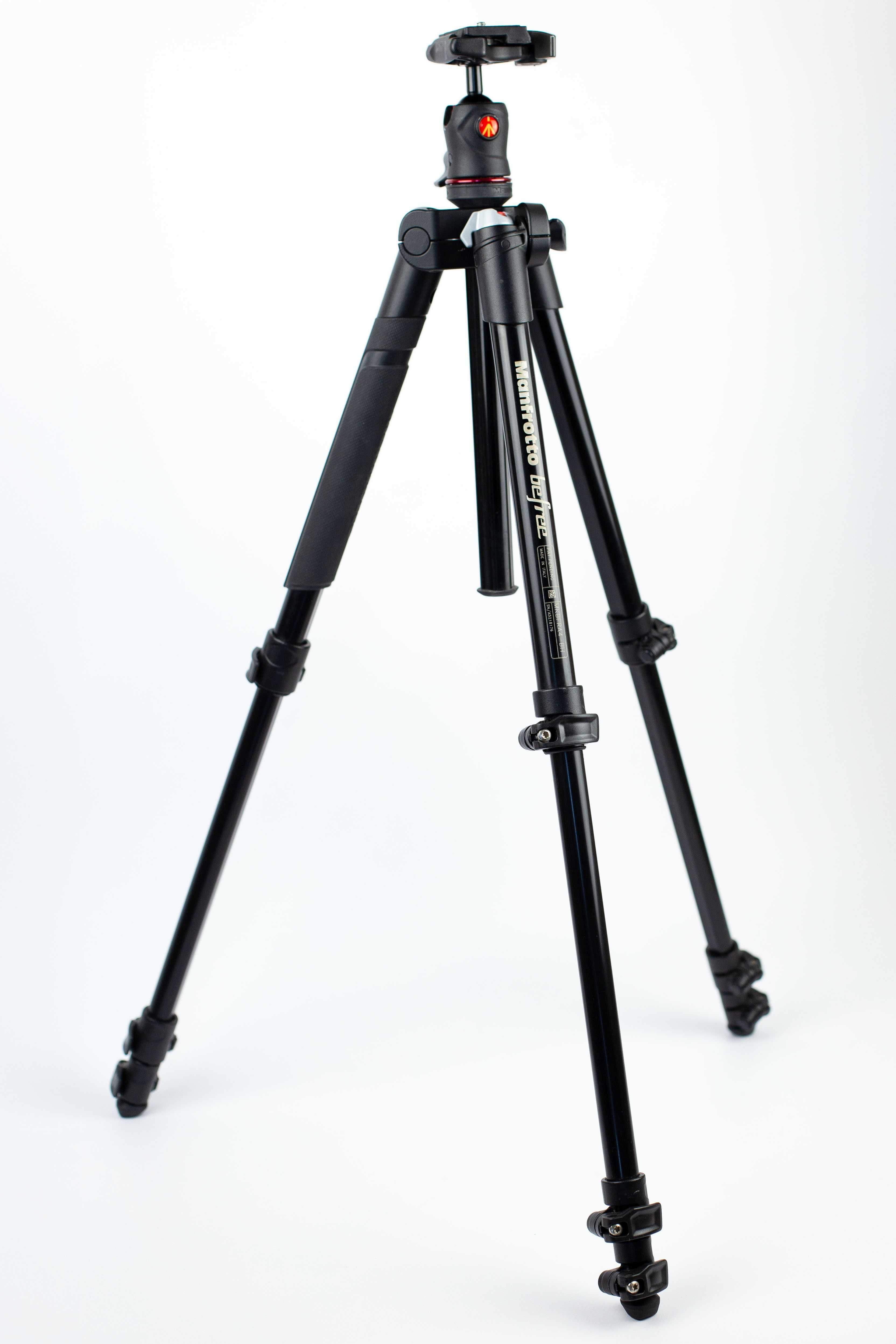 Manfrotto BeFree MKBFRA4‑BH + pokrowiec  statyw aluminium bardzo dobry