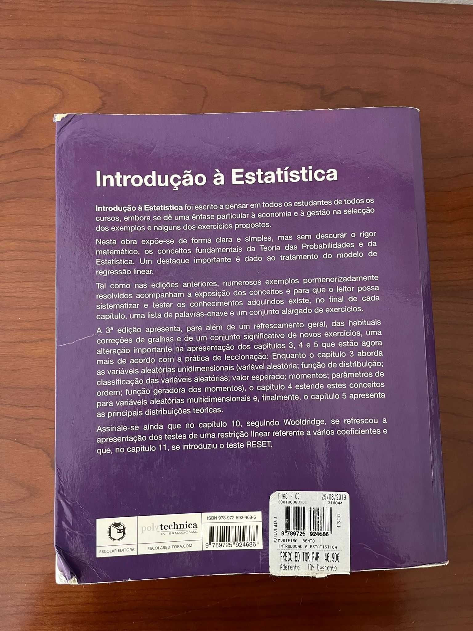 Introdução à Estatística - 3ª Edição