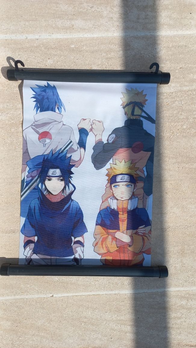 Poster naruto e the promised neverland