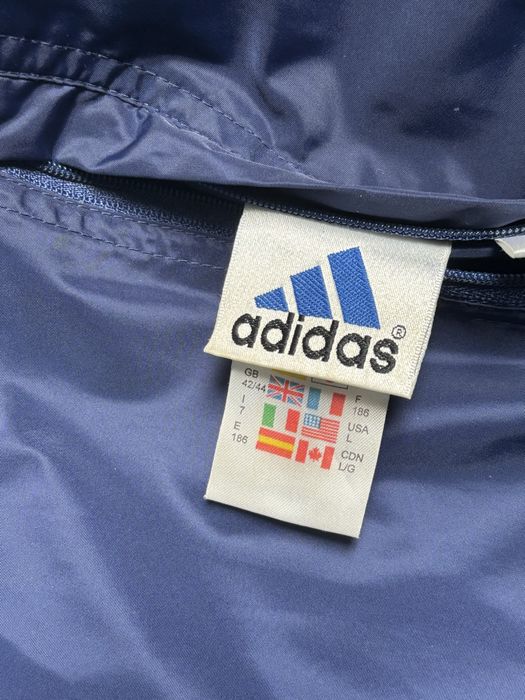 Adidas Vintage 2-side Jacket Blue/Gray вінтажна куртка Адідас