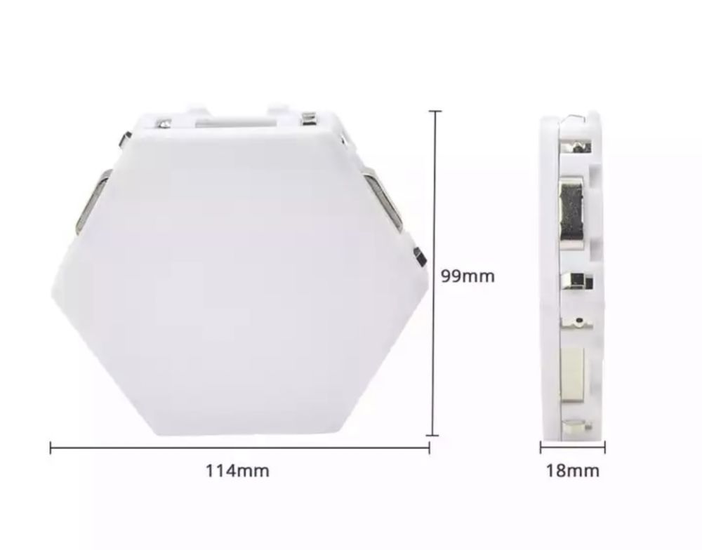 Lâmpadas de led de parede com sensor de toque