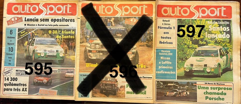 Vendo jornais AutoSport - ano 1989 (1)