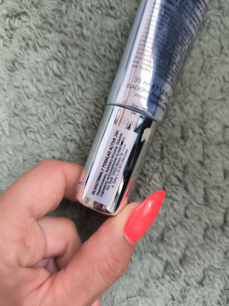 IsaDora Active All Day Wear,podkład do twarzy 12. 35 ml