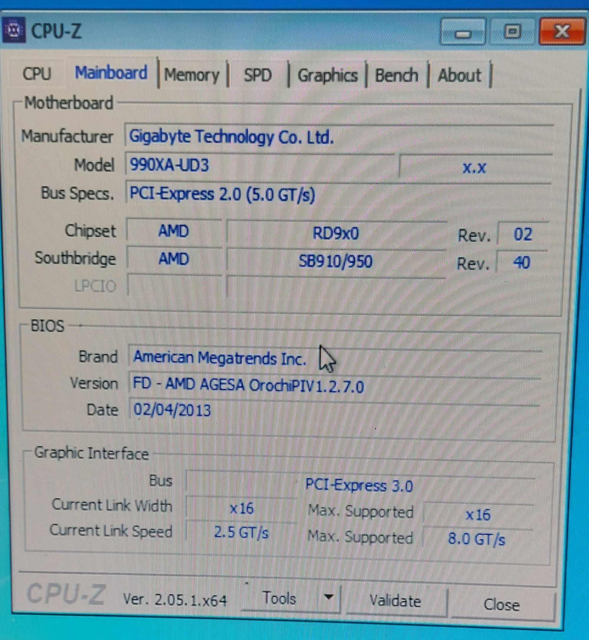 Komputer AMD FX 6300 (3,5 GHz),HDD 320 GB SATA,RAM DDR3 16 GB