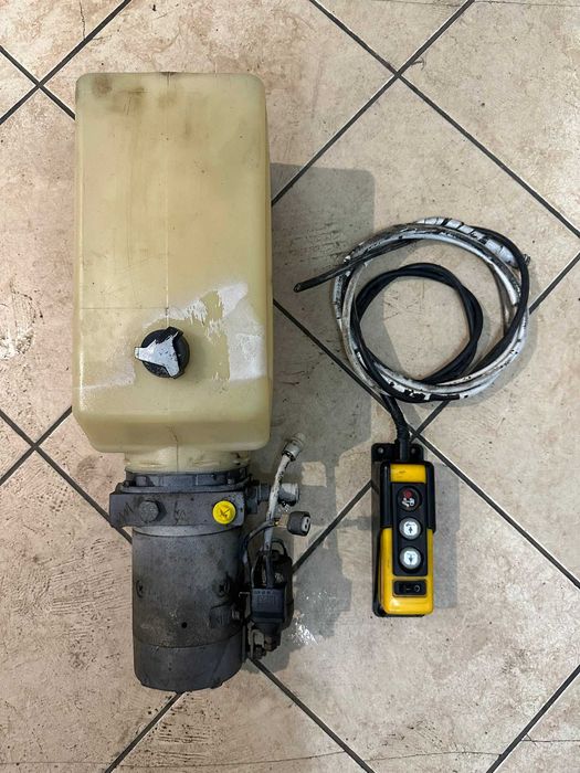 Zestaw hydraulika napęd kipra KIPER wywrotu na tył