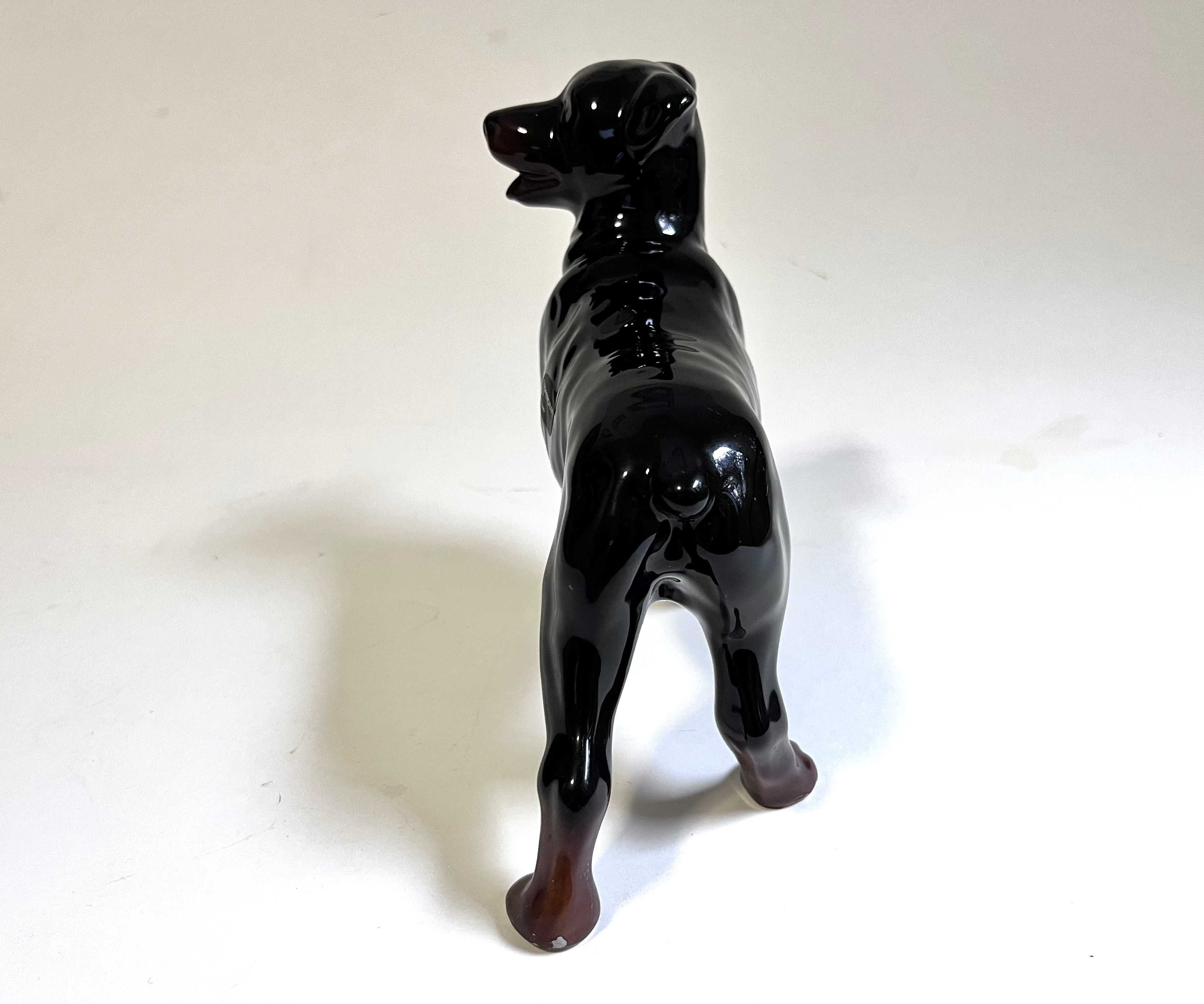 Figurka porcelanowa pies rasy Rottweiler- Coopercraft Angila!