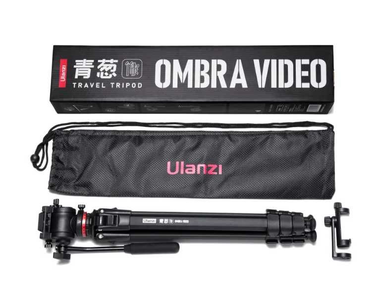 Ulanzi OMBRA - професійний штатив / трипод для відеозйомки 1.6м