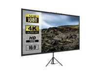 Przenośny Ekran Projekcyjny na Stojaku - 100 Cali Ultra HD