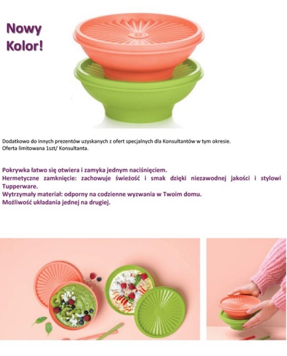 Tristar nowość 400 ml 2 szt. Tupperware