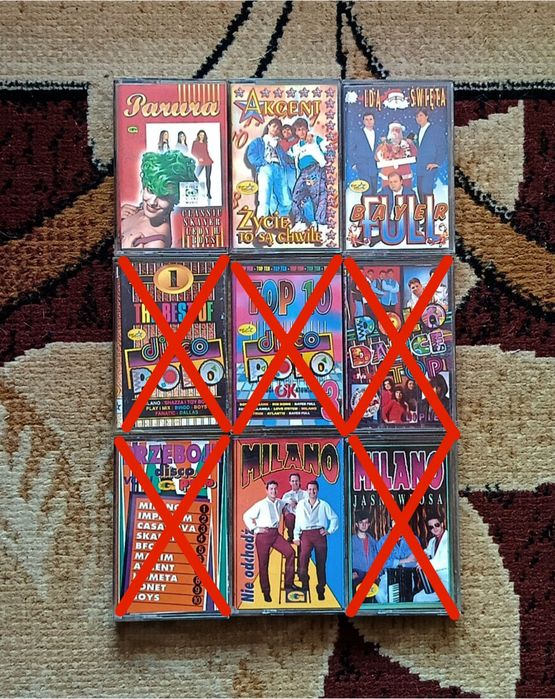 Kasety Disco Polo Akcent Bayer Full Milano