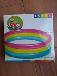 Детский надувной бассейн «Радуга» от Intex