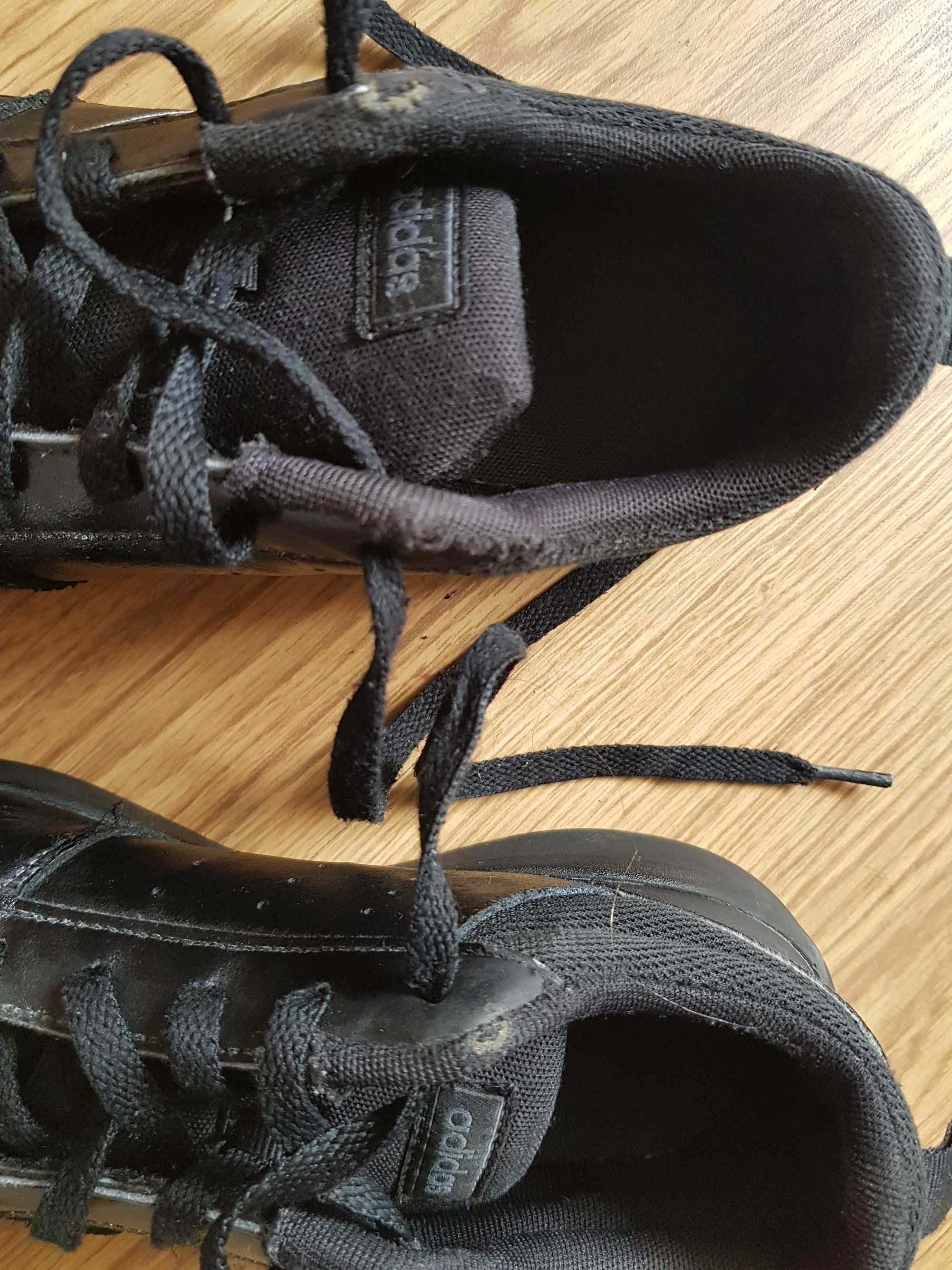 buty chłopięce czarne adidas r.38