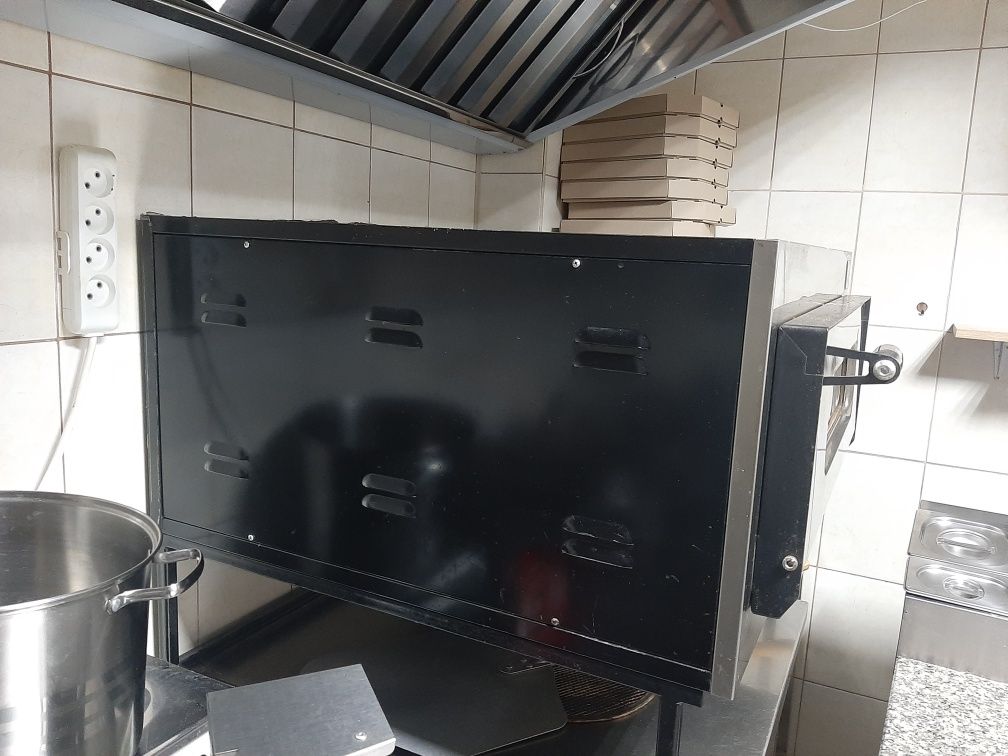 Печь для пиццы GGF ES 4. Пицца печь Италия 380V