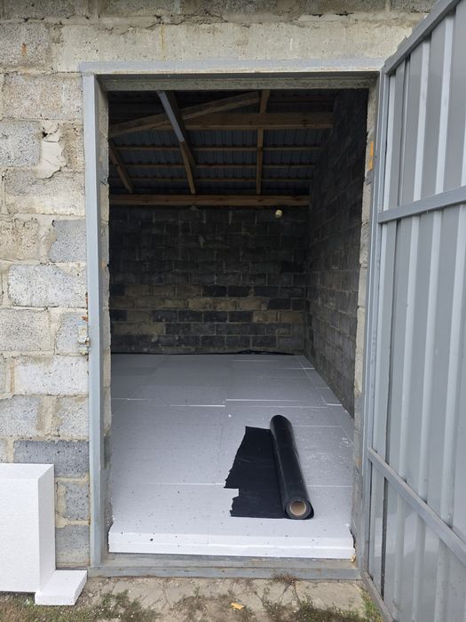 Drzwi blaszane 218x118cm