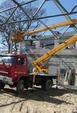 Usługi - podnośnik koszowy terenowy do 18m 6x6.