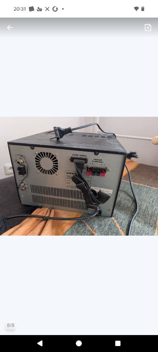 AMPLITUNER radio UHER STEREO reference 2000