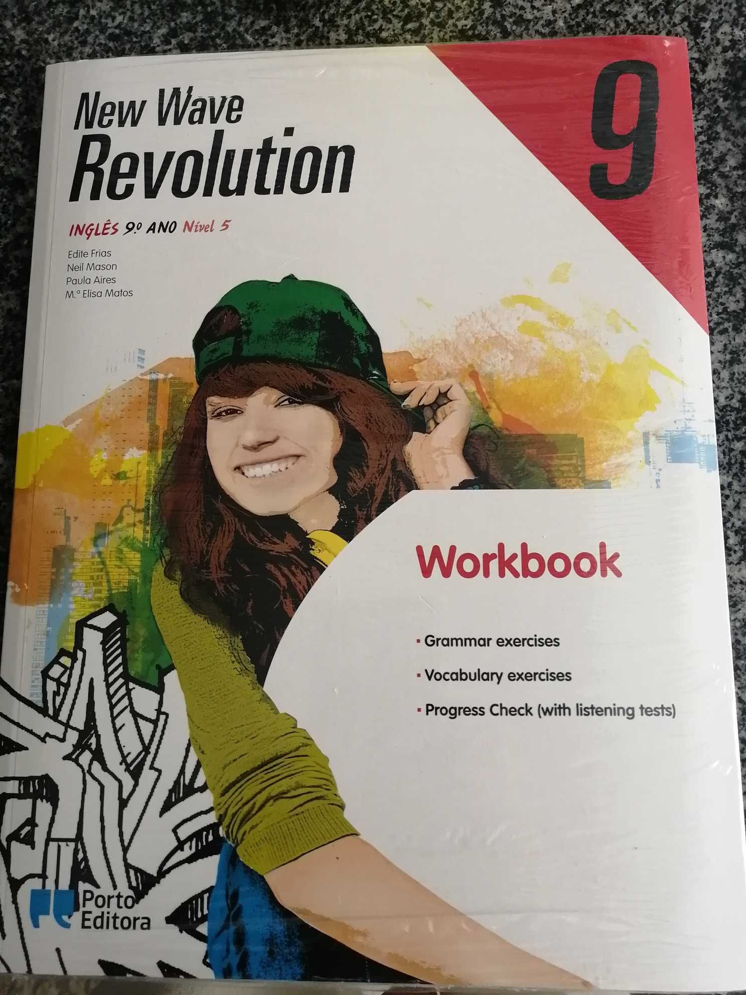 New Wave Revolution, workbook, Inglês 9ºano Nível 5 PORTO EDITORA